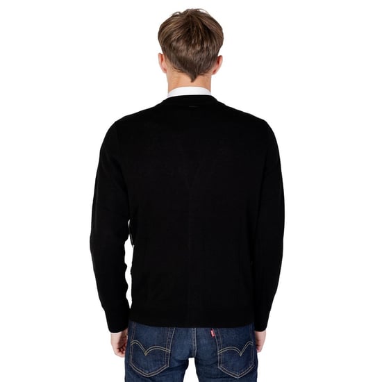 Zwart Witte Cardigan Breigoed - Image 2
