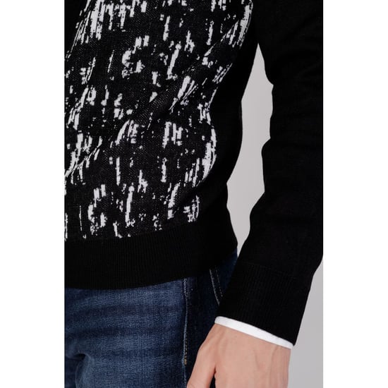 Zwart Witte Cardigan Breigoed - Image 4