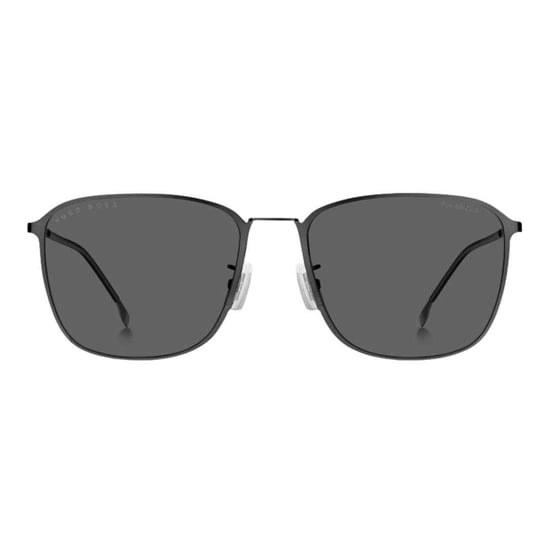 Hugo Boss Mens BOSS1405FSK 0R80 M9 Polarised Sunglasses (Dark Ruthenium/Grey) - Image 2