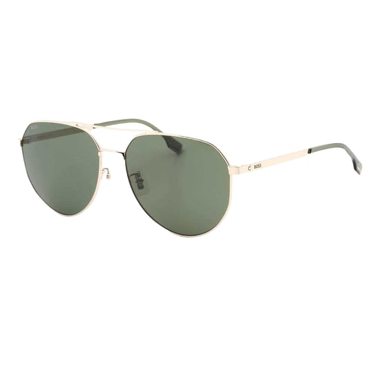 Hugo Boss Heren 1473 0J5G Pilotenzonnebril (Groen/Goud) - Image 2