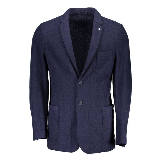 Wool Blazer Classic Notch Lapel - Image 1