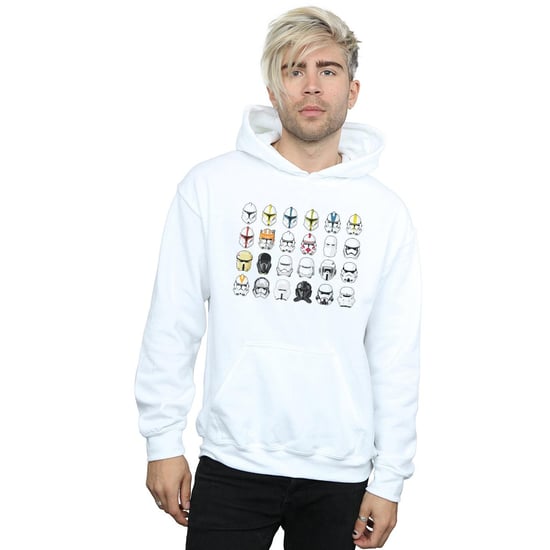 Star Wars Trooper Helmets-hoodie för herrar (Vit) - Image 2