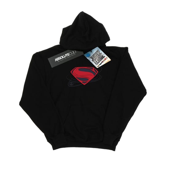 DC Comics Heren Justice League Movie Superman Logo Hoodie (Zwart) - Image 1