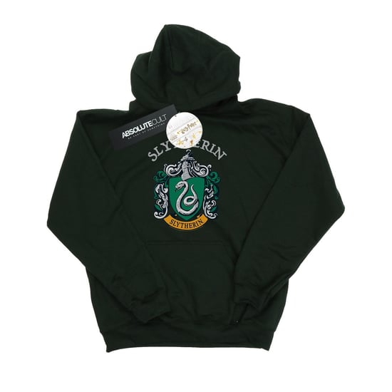 Harry Potter Jongens Slytherin Crest Hoodie (Bosgroen) - Image 1