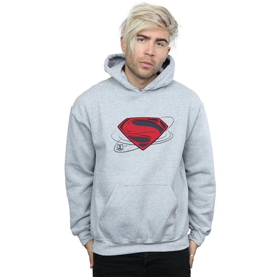 DC Comics Heren Justice League Movie Superman Logo Hoodie (Sportgrijs) - Image 2