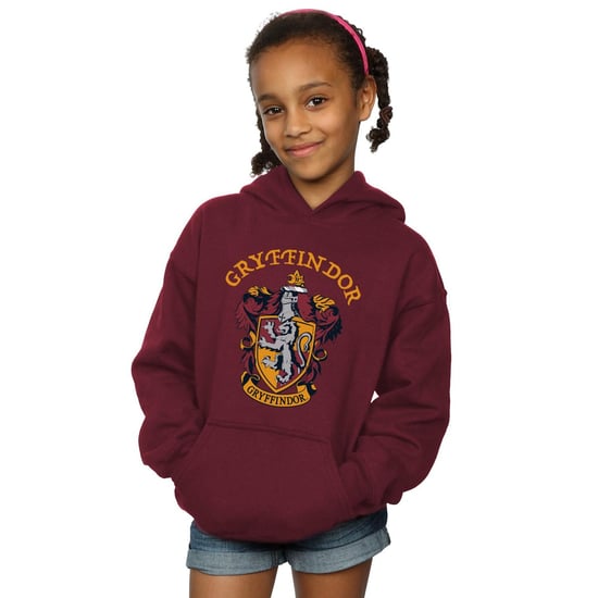 Harry Potter Meisjes Gryffindor Crest Hoodie (Bourgondië) - Image 3