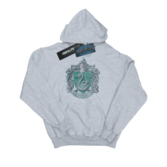 Harry Potter Heren Slytherin Katoenen Hoodie (Sportgrijs) - Image 1
