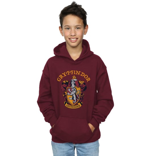 Harry Potter Jongens Gryffindor Crest Hoodie (Bourgondië) - Image 3