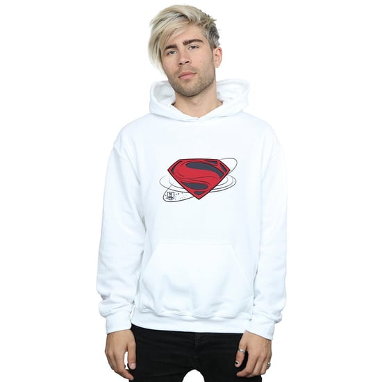 DC Comics Heren Justice League Movie Superman Logo Hoodie (Wit) - Image 2