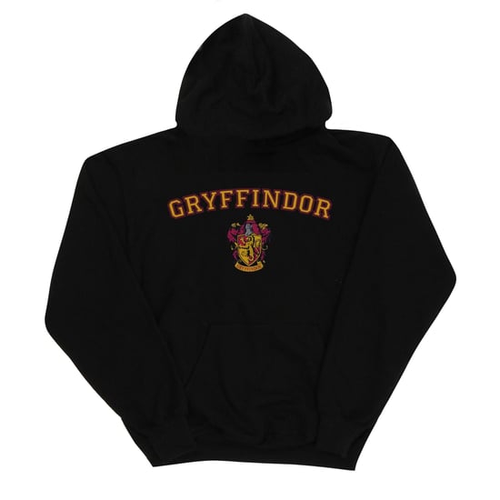 Harry Potter Boys Gryffindor Crest Hoodie (Black) - Image 1