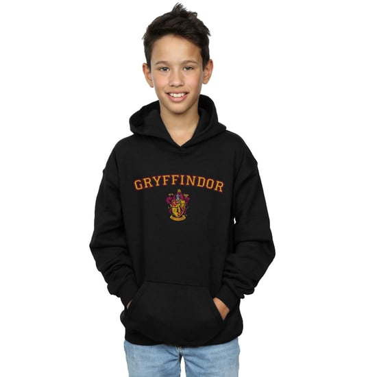 Harry Potter Boys Gryffindor Crest Hoodie (Black) - Image 3
