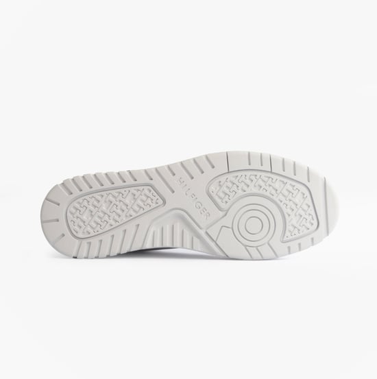 Tommy Hilfiger Th Basket Core Lth Heren Court Sneakers Rwb - Image 3