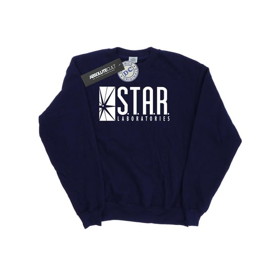 DC Comics Heren The Flash STAR Labs Sweatshirt (Marineblauw) - Image 1