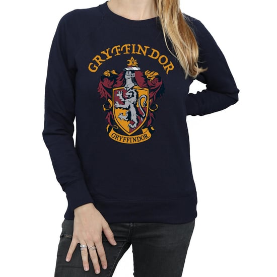 Harry Potter Dames/Dames Gryffindor Sweatshirt (Marineblauw) - Image 3