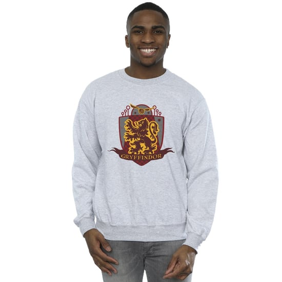 Harry Potter Heren Gryffindor borstembleem Sweatshirt (Sportgrijs) - Image 2