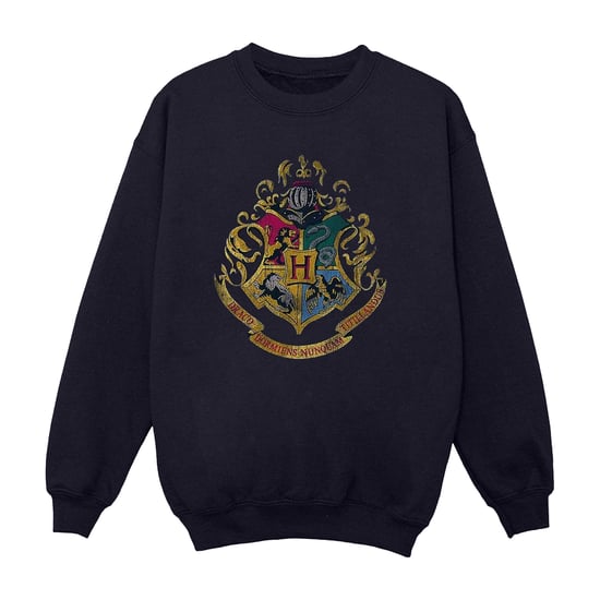 Harry Potter Meisjes Zweinstein Huizen Katoenen Sweatshirt (Marineblauw) - Image 2