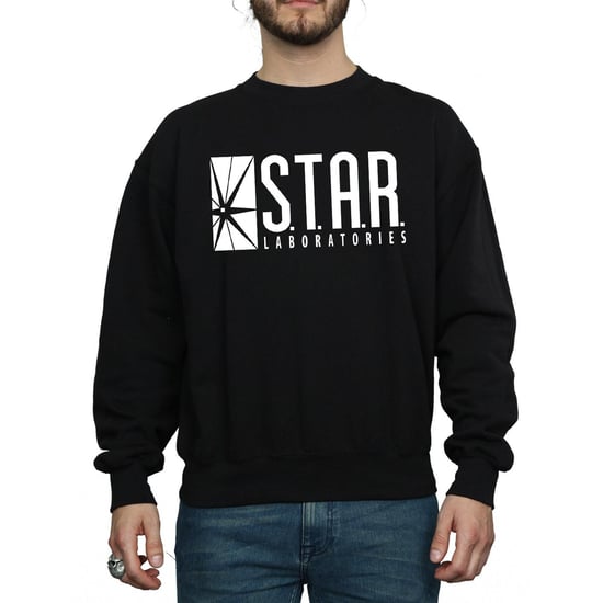 DC Comics Heren The Flash STAR Labs Sweatshirt (Zwart) - Image 3
