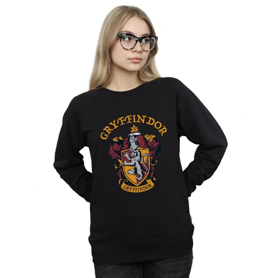Harry Potter Dames/Dames Gryffindor Sweatshirt (Zwart) - Image 2