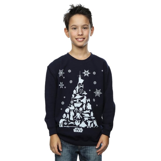 Star Wars Sweatshirt met kerstboom voor jongens (Marineblauw) - Image 2