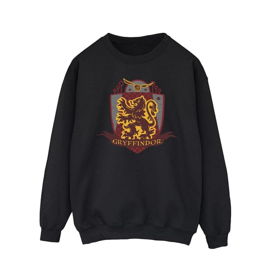 Harry Potter Heren Gryffindor borstembleem Sweatshirt (Zwart) - Image 1