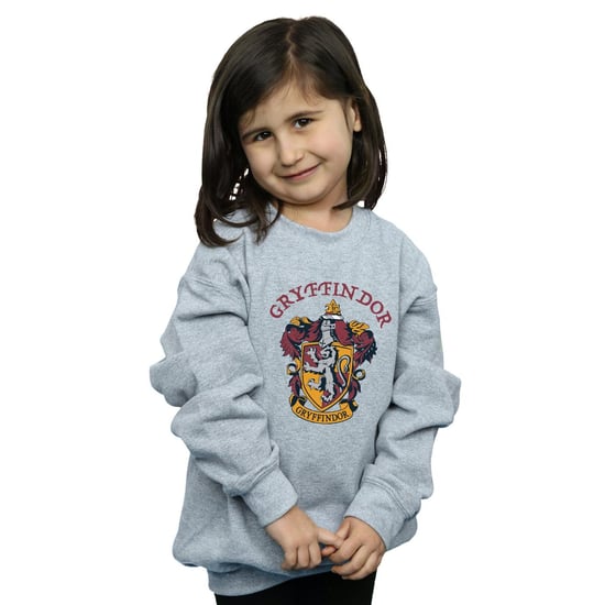 Harry Potter Meisjes Gryffindor Katoenen Sweatshirt (Sportgrijs) - Image 2