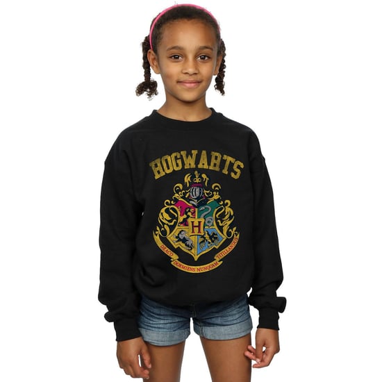 Harry Potter Meisjes gevuld Varsity-sweatshirt met helm (Zwart) - Image 2