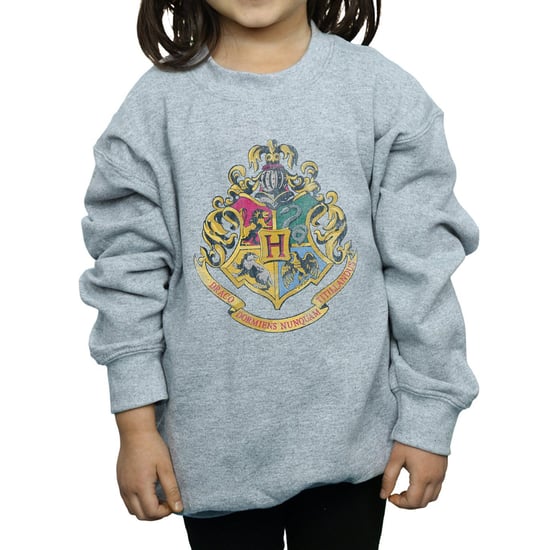 Harry Potter Meisjes Zweinstein Huizen Katoenen Sweatshirt (Sportgrijs) - Image 4
