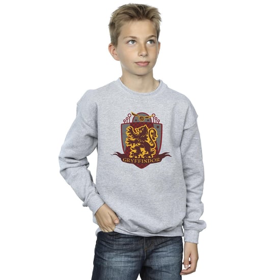Harry Potter Jongens Gryffindor borstembleem Sweatshirt (Sportgrijs) - Image 2
