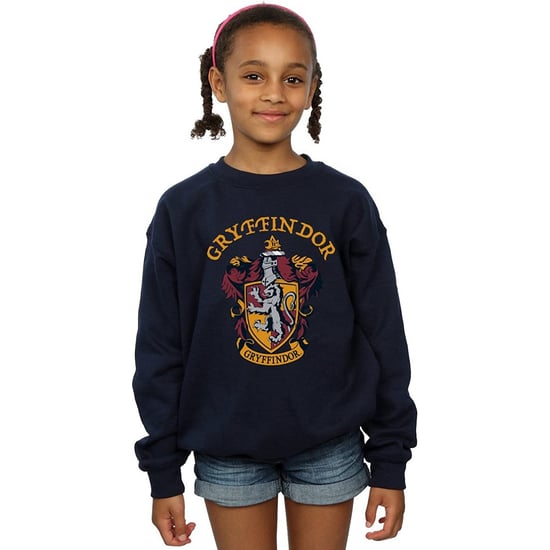 Harry Potter Meisjes Gryffindor Katoenen Sweatshirt (Marineblauw) - Image 2