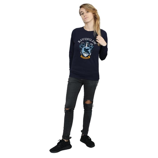 Harry Potter Dames/Dames Ravenclaw Katoenen Sweatshirt (Marineblauw) - Image 4