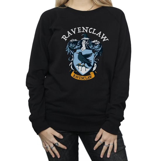 Harry Potter Dames/Dames Ravenclaw Katoenen Sweatshirt (Zwart) - Image 3