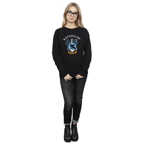 Harry Potter Dames/Dames Ravenclaw Katoenen Sweatshirt (Zwart) - Image 4