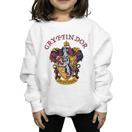 Harry Potter Meisjes Gryffindor Katoenen Sweatshirt (Wit) - Image 3