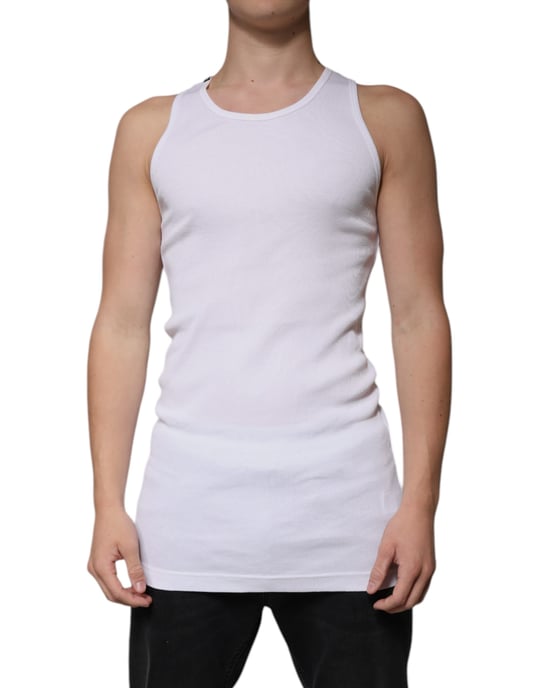 Ribbed Tank Top Classic Style - Image 2