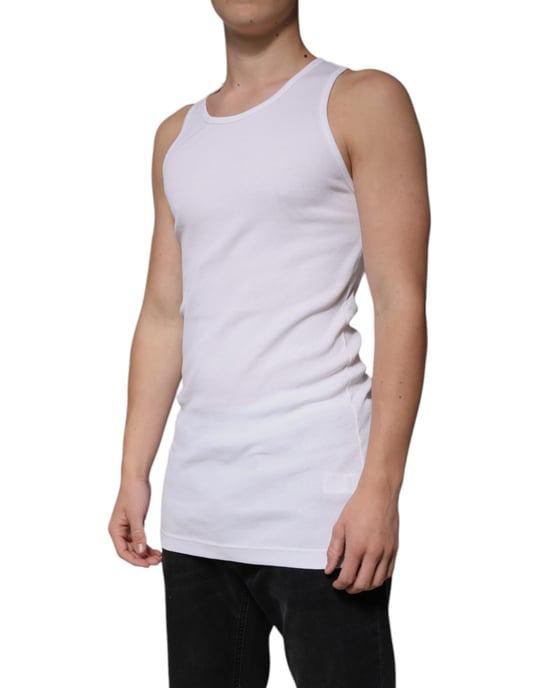 Ribbed Tank Top Classic Style - Image 3