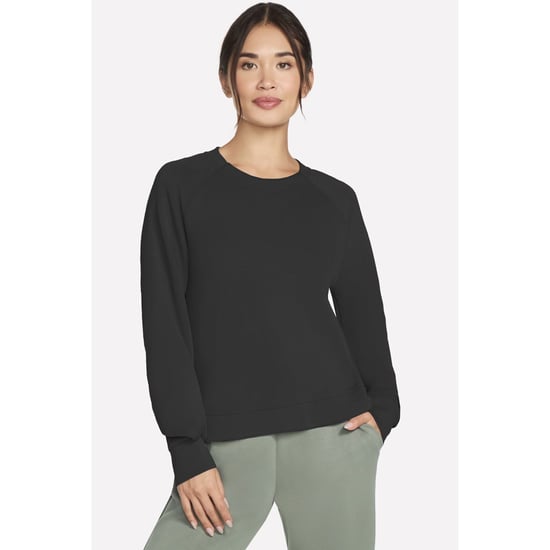 Skechers Performance Skechluxe Elevate Crewneck Dames Zwart Sweatshirt - Image 2