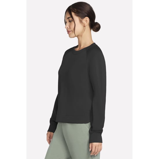 Skechers Performance Skechluxe Elevate Crewneck Dames Zwart Sweatshirt - Image 4