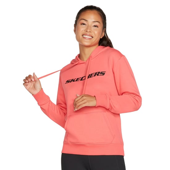 Skechers Performance Heritage Pullover Bomull Dam Peach Huvtröja - Image 4