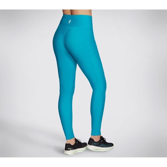 Skechers Performance GOFLEX Rib Nylon Dam Blå Sportleggings - Image 3