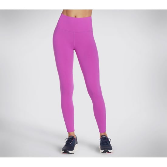 Skechers Performance GOWALK Wear Högmidjade Nylon Kvinnors Ljuslila Sportleggings - Image 2