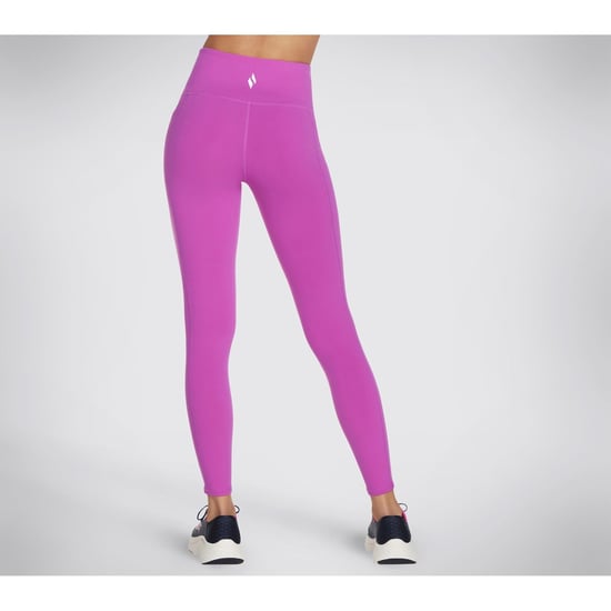 Skechers Performance GOWALK Wear Högmidjade Nylon Kvinnors Ljuslila Sportleggings - Image 3