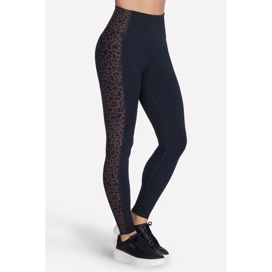 Skechers Performance GO WALK Cheetah Legging Nylon Dam Brun Sportleggings - Image 4