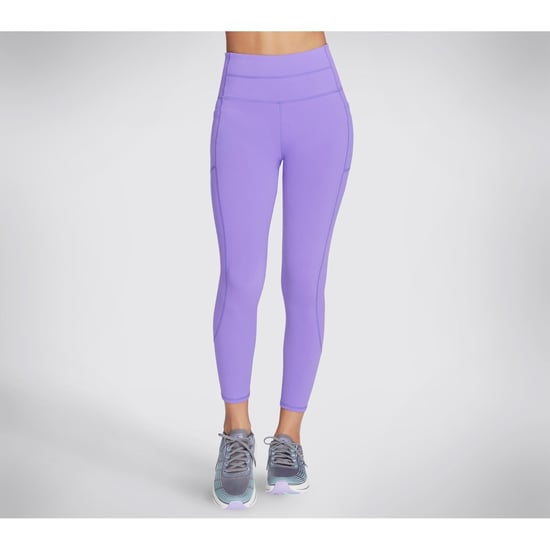 Skechers Performance GOWALK Wear Högmidjade 7/8 Nylon Kvinnors Rosa Sportleggings - Image 2