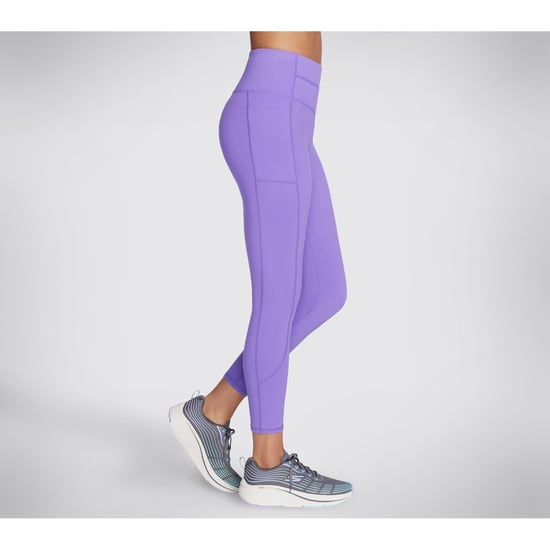 Skechers Performance GOWALK Wear Högmidjade 7/8 Nylon Kvinnors Rosa Sportleggings - Image 4