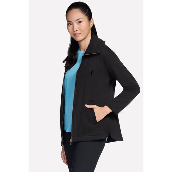 Skechers Performance GO SNUGGLE Tunic Jacket Women's Black Jacket - Image 4