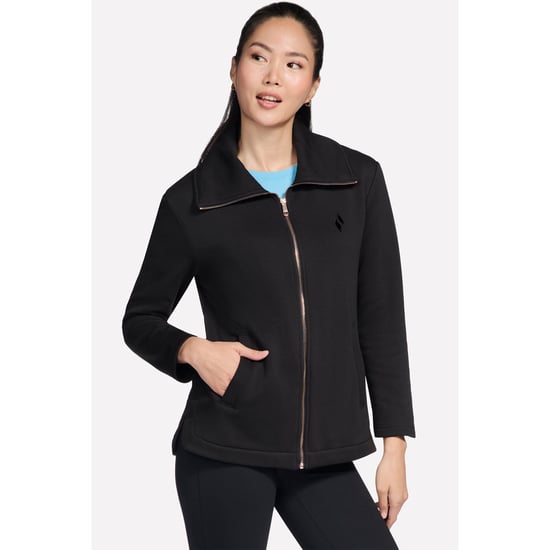 Skechers Performance GO SNUGGLE Tunic Jacket Women's Black Jacket - Image 5
