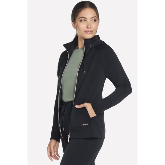 Skechers Performance Skechluxe Elevate Hoodie Dames Zwarte Jas - Image 4