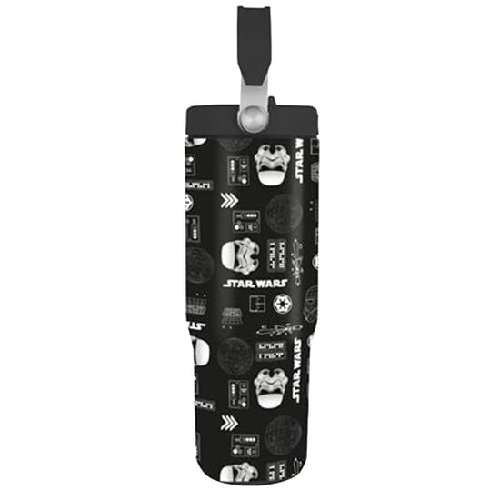 Star Wars Tech Darth Vader & Stormtrooper 880ml Tumbler (Black/White) - Image 2