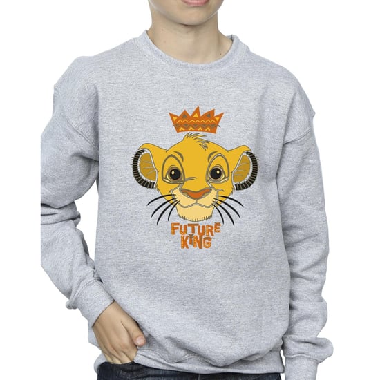 Disney Jongens The Lion King Toekomstige Koning Sweatshirt (Sportgrijs) - Image 4