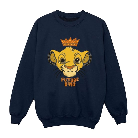 Disney Jongens The Lion King Toekomstige Koning Sweatshirt (Marineblauw) - Image 1